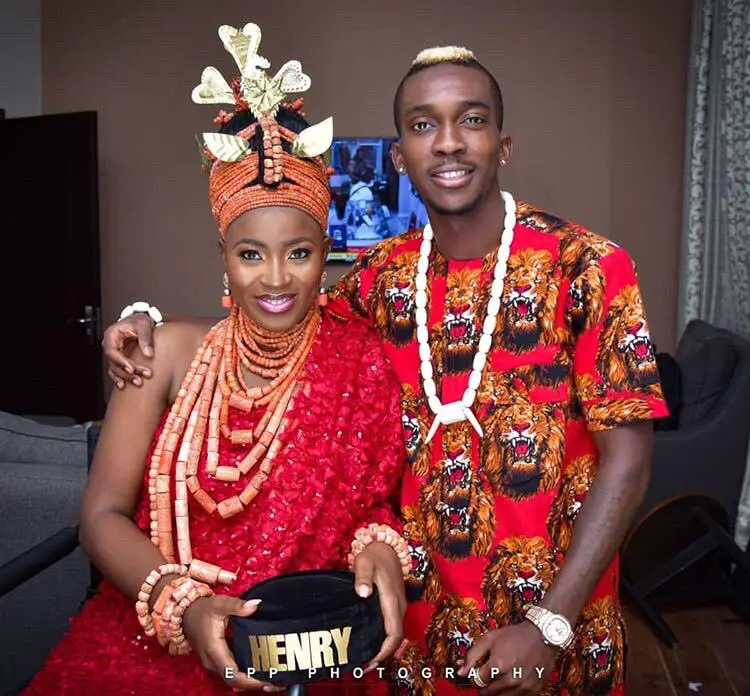 PHOTOS: Onyekuru Weds Longstanding Sweetheart Esty In Benin