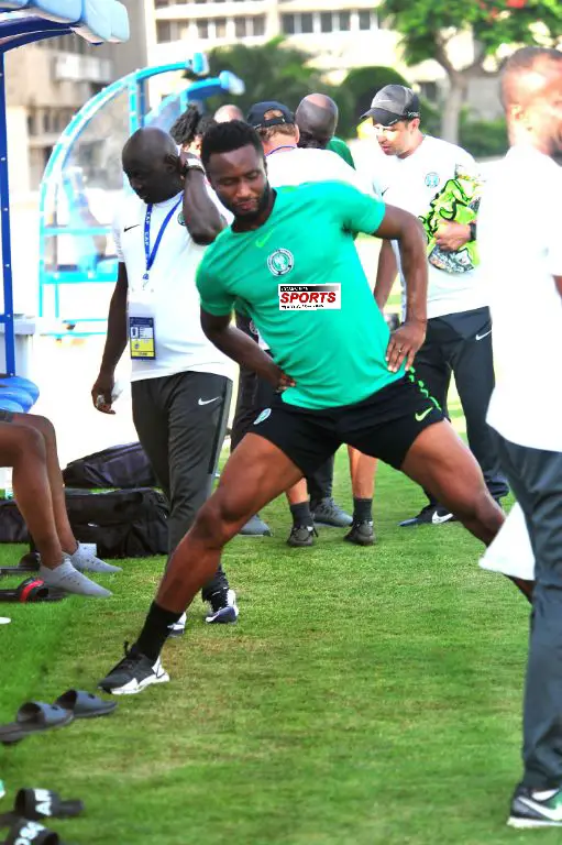 Mikel Steps Up Recovery Program On Knee Injury, Trains Separately