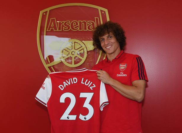 David Luiz Joins Arsenal From Chelsea
