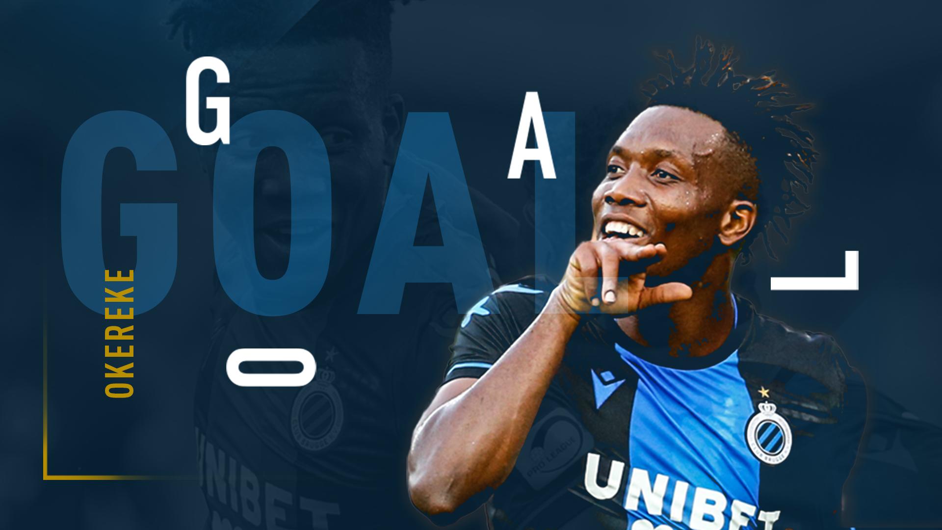 Okereke On Target In 3rd Consecutive Game In Club Brugge’s Win At Oostende