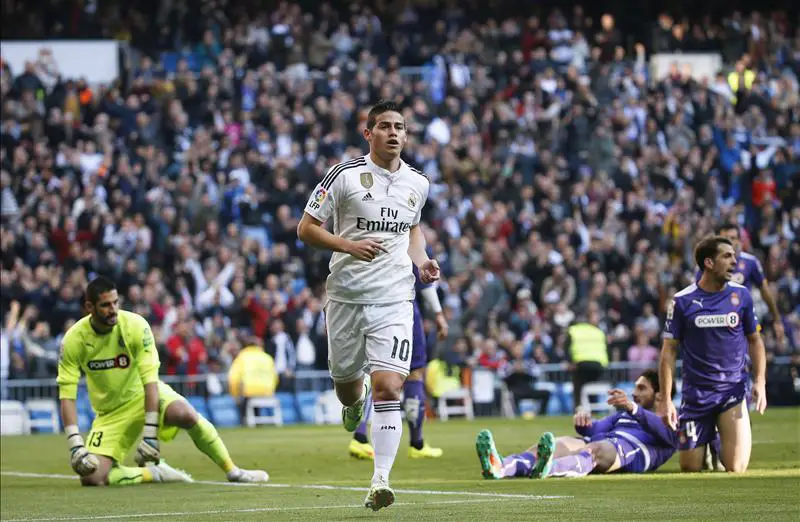 Rodriguez Delighted To Be Back At Bernabeu
