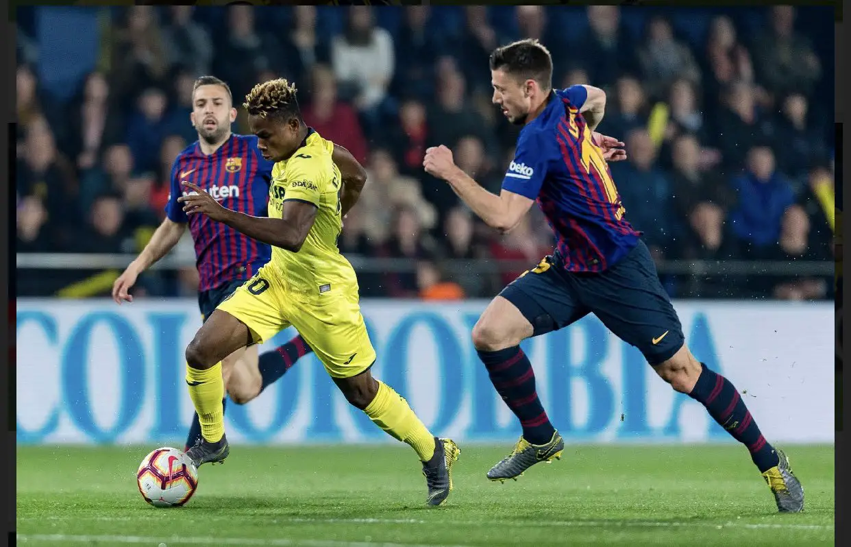 Chukwueze Faces  Messi Test As Villarreal Tackle Barca At Camp Nou