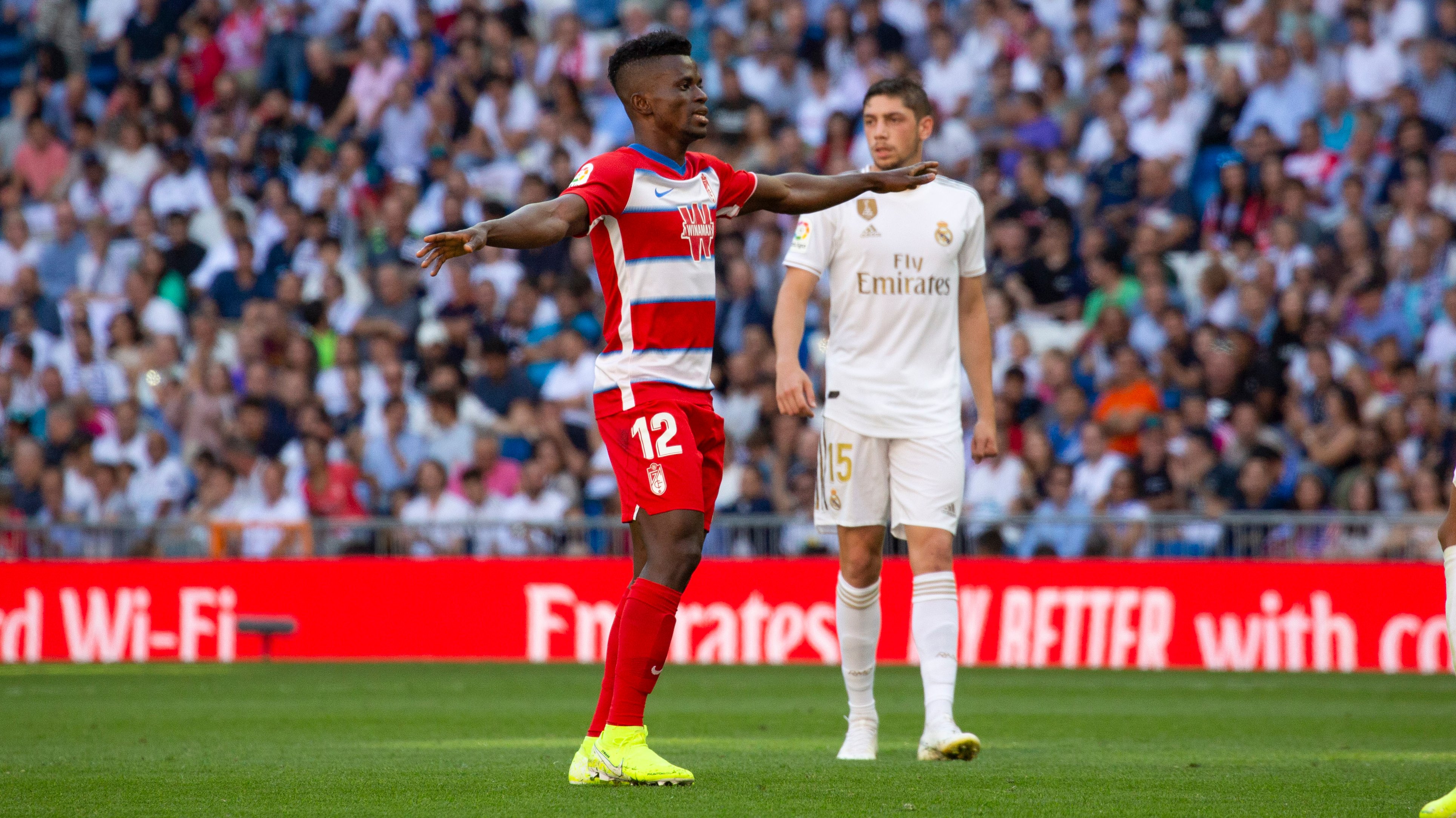 Azeez Rues Granada  Defeat To Real Madrid At Santiago Bernabeu