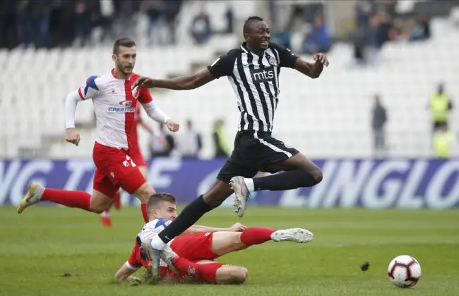 umar-sadiq-partizan-belgrade-vojvodina-serbian-superliga