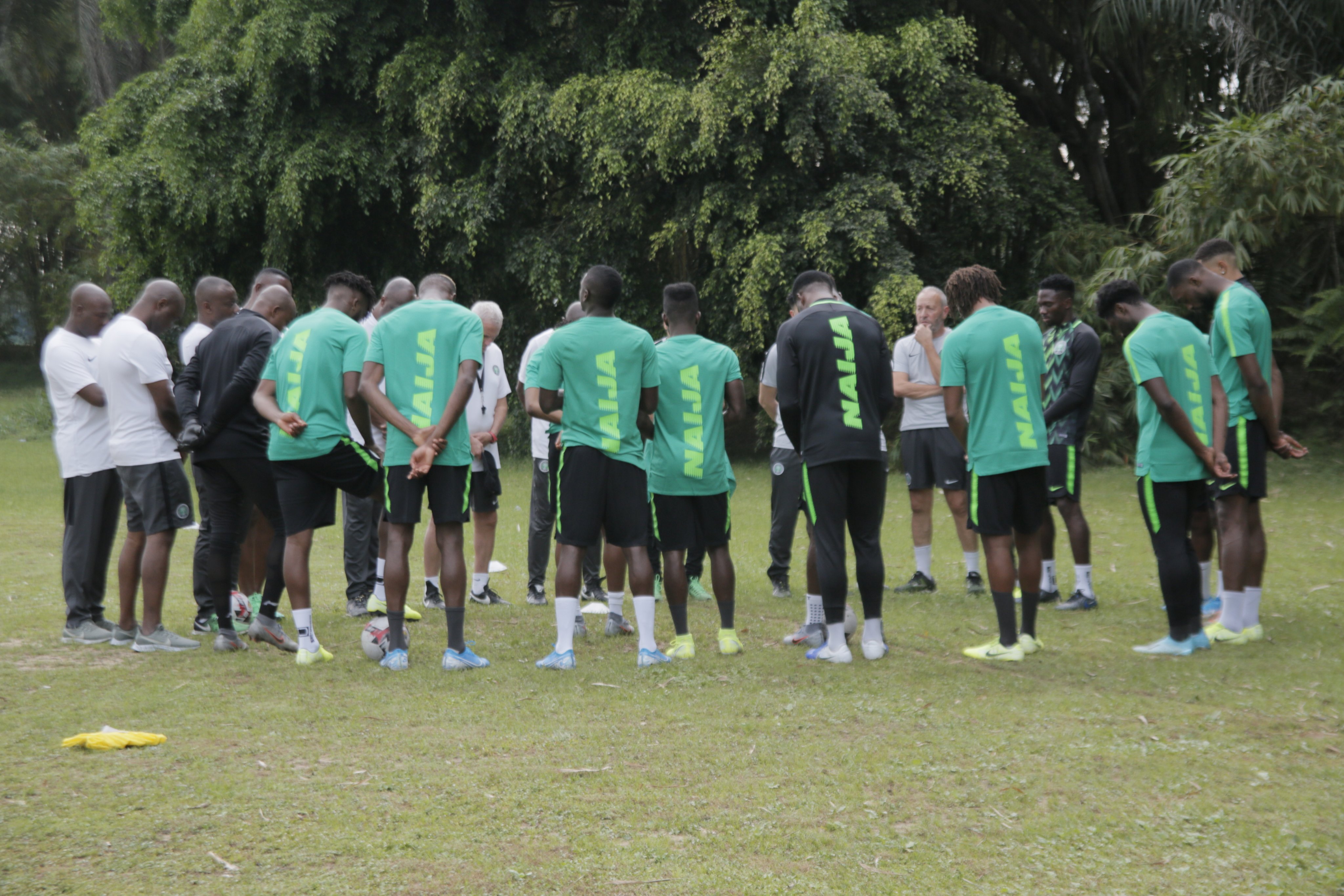 Super Eagles Train On ‘Artificial Pitch’ Ahead Cape Verde Clash
