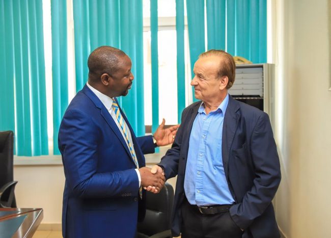 Sports Minister Dare: Rohr's Contract Extension Lies With NFF