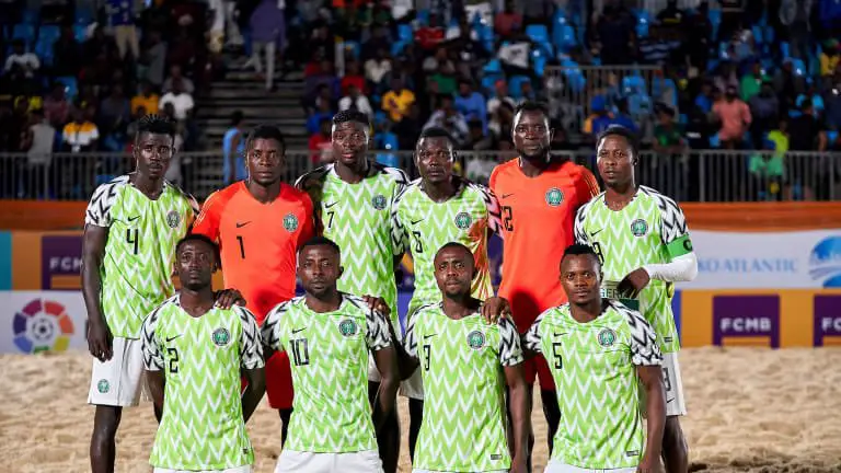 2022 Beach Soccer AFCON: Super Sand Eagles To Know Group Opponents Friday