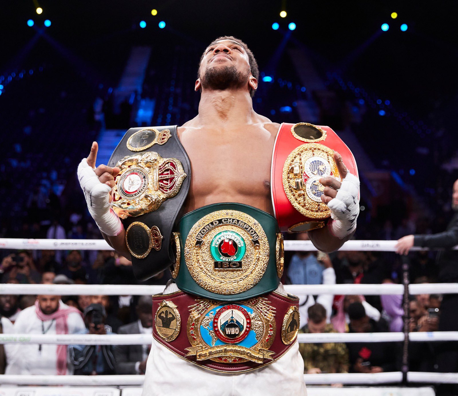 Buhari Salutes Joshua on World Heavyweight Boxing Title Rematch Win vs Ruiz Jnr