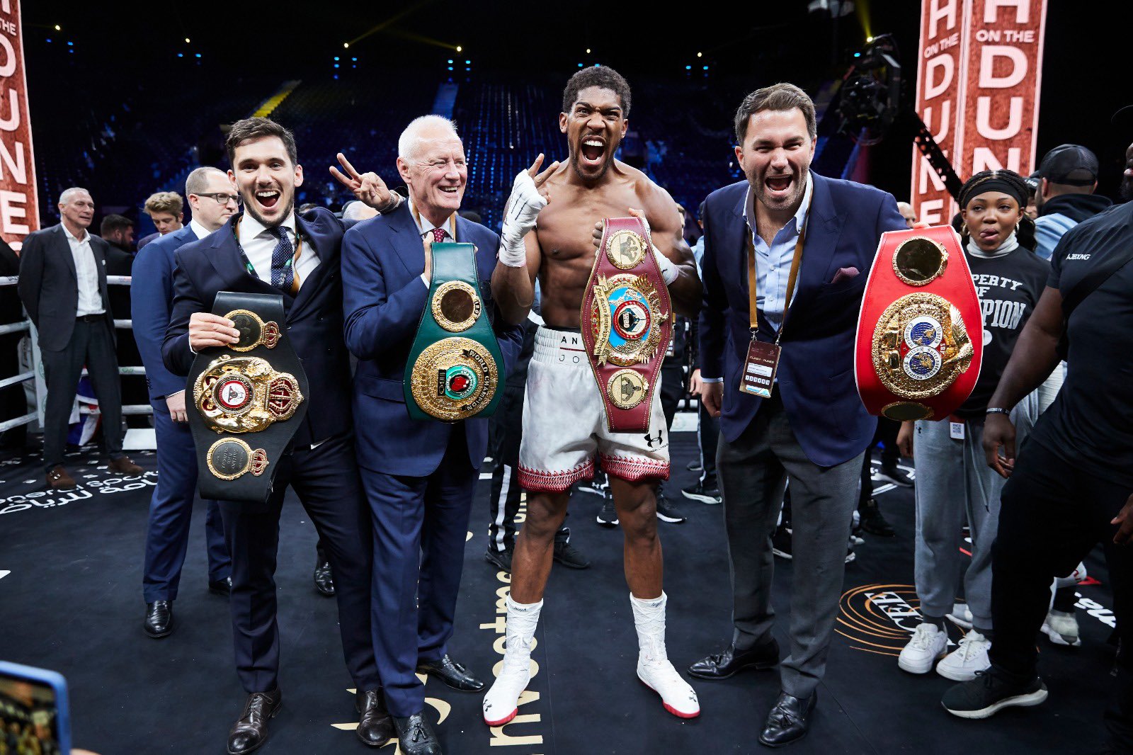 Hearn Talks up Joshua, Fury Future Fight As Gypsy King’s Promoter Rejects Sparring Session