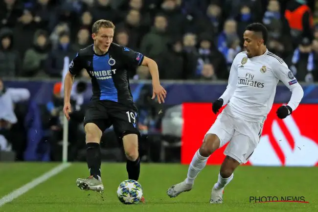 UCL: Dennis Grabs Assist In Club Brugge’s Home Loss To Real Madrid; Idowu Falls With Locomotiv UCL: Dennis Grabs Assist In Club Brugge's Home Loss To Real Madrid; Idowu Falls With Locomotiv