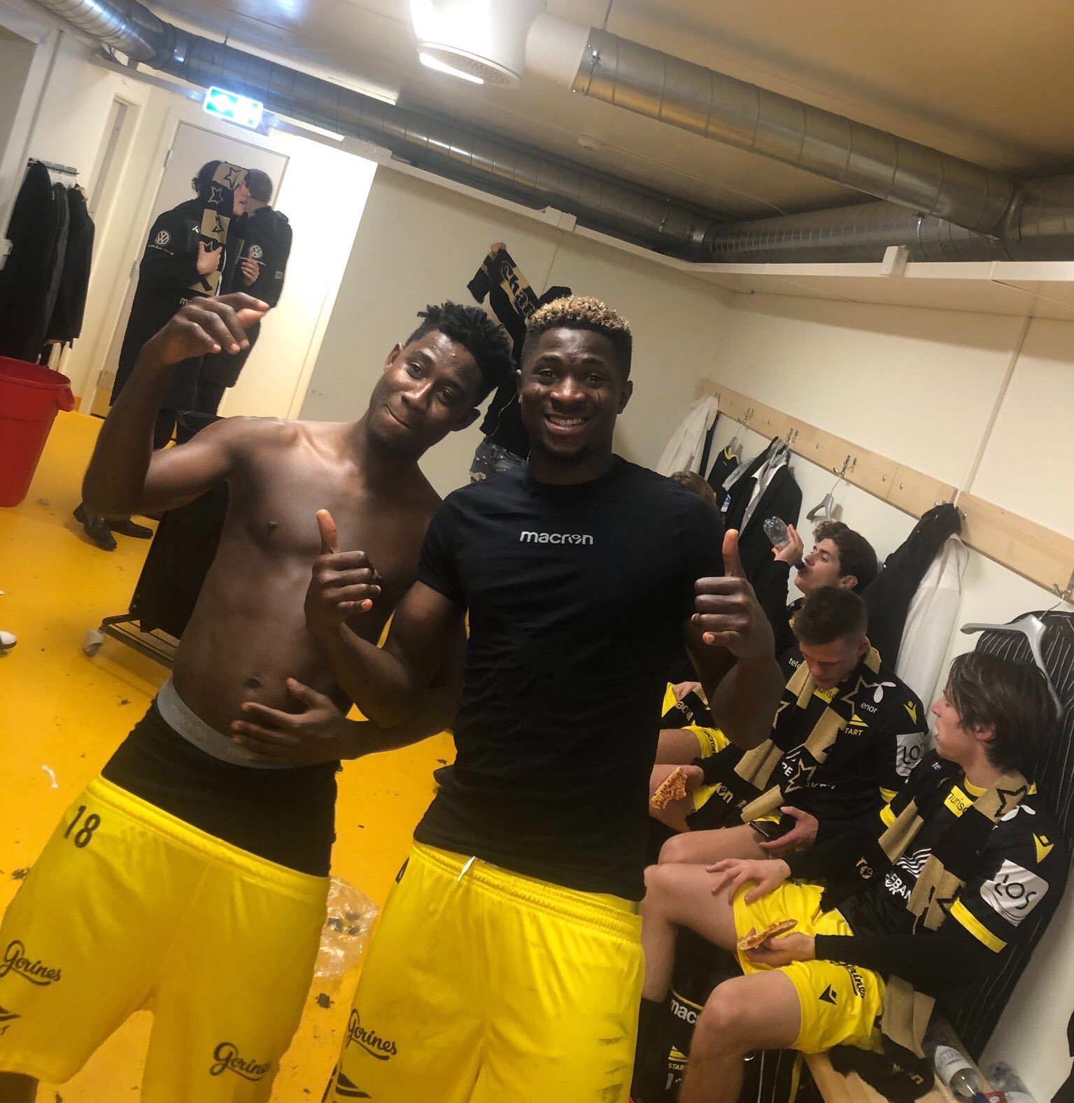 Aremu Celebrates Norwegian League Promotion With IK Start
