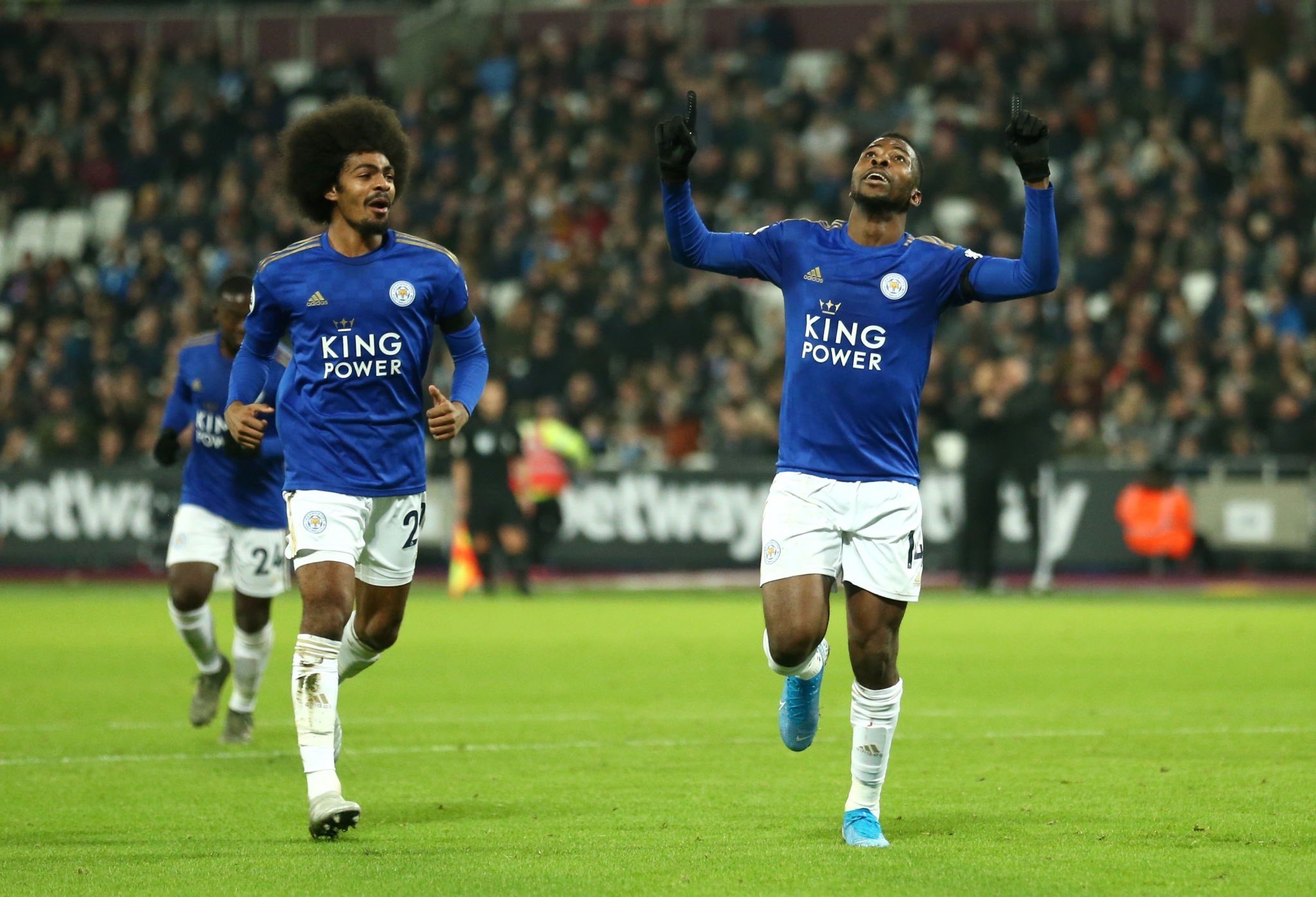 Iheanacho On Target In Leicester Win At West Ham; Spurs Force Norwich To Draw