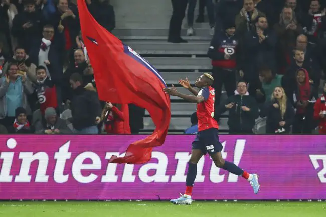 Osimhen "heureux de rester" à Lille malgré les intérêts de transfert de Liverpool