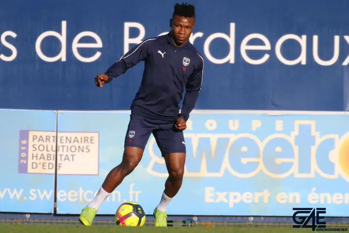 Bordeaux Boss Sousa Commends Kalu For Improved Attitude In Training