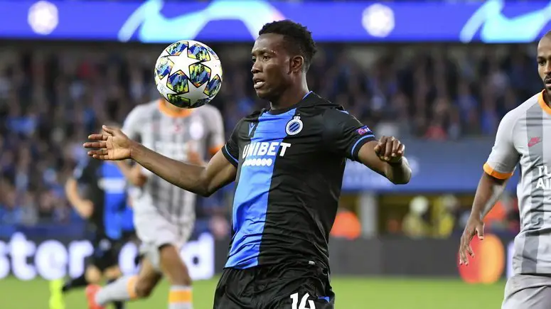 Club Brugge Suffer Okereke Injury Blow