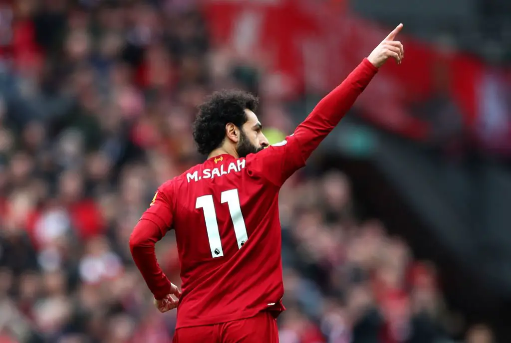 Salah Beats Mane To Liverpool Goal Of The Month Award