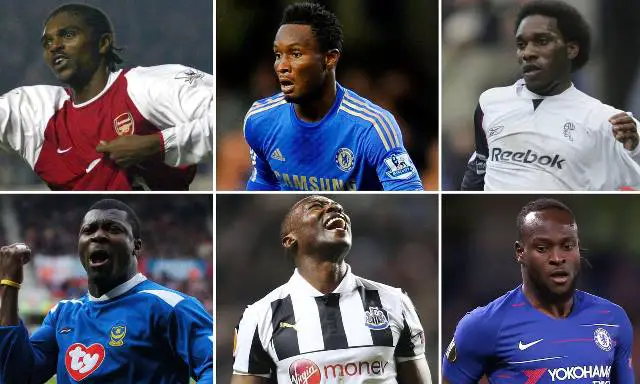 The Best/Most Popular Nigerian Football Players In The Premier League