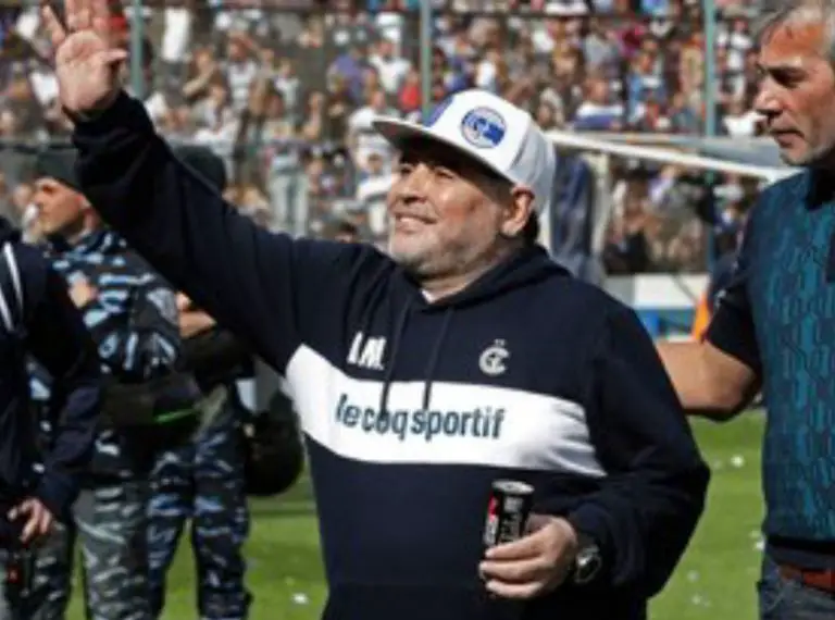 Maradona’s Gimnasia Escape Relegation As Argentine FA Cancels Superliga