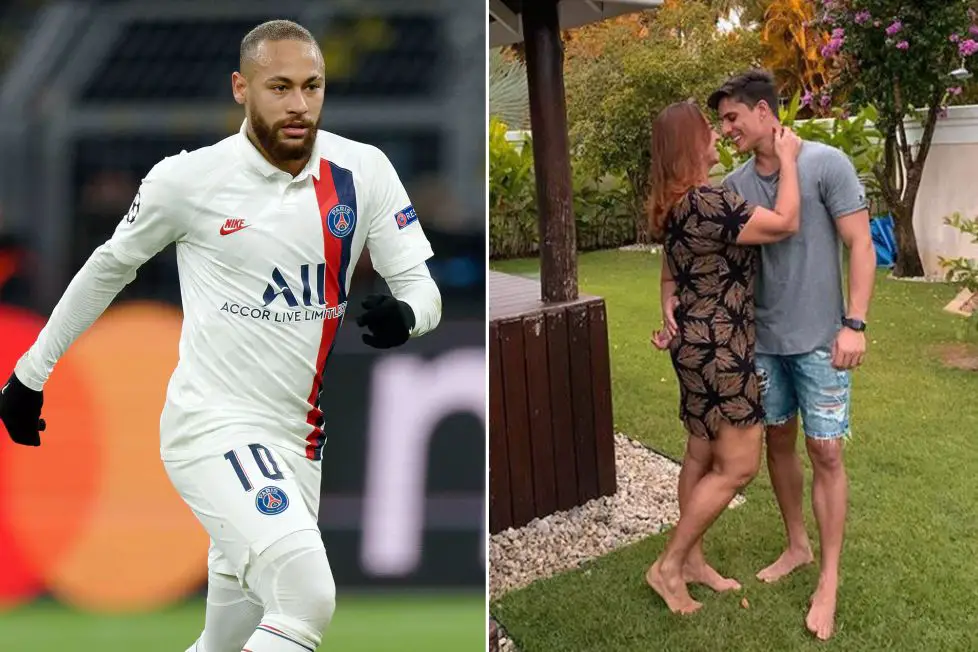 Neymar’s Mother Dumps 23-year-old Lover