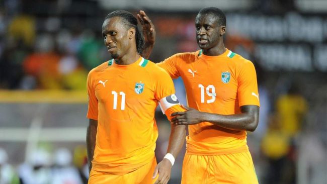 Yaya Toure Backs Drogba's Bid For Ivorian FA Presidency