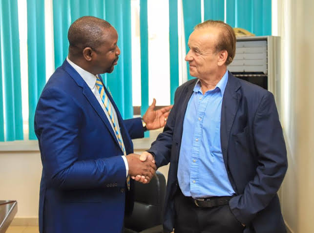 Sports Minister Dare: Rohr Must Deliver Sports Minister Dare: Rohr Must Deliver