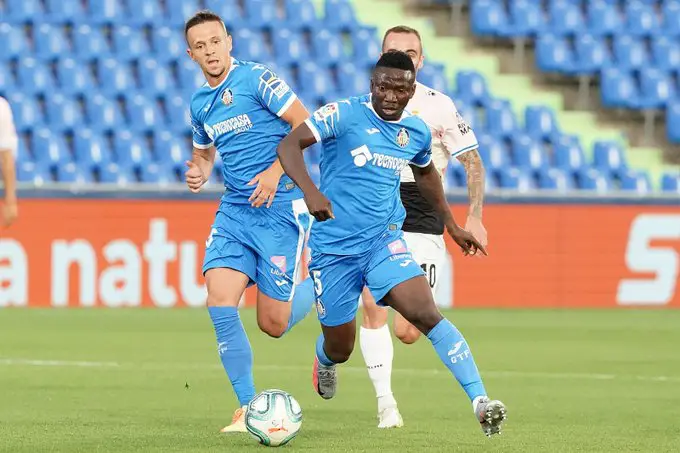 LaLiga: Etebo To Miss Getafe Vs Valladolid With Muscle Injury