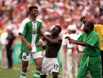 Nigeria's Olympic Eagles at Atlanta '96 Olympic Games 