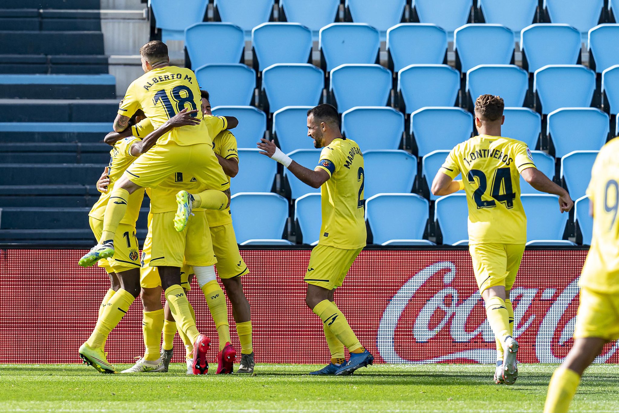 Villarreal Boss Calleja Hails Chukwueze, Team-mates After Tough Away Win At Celta Vigo