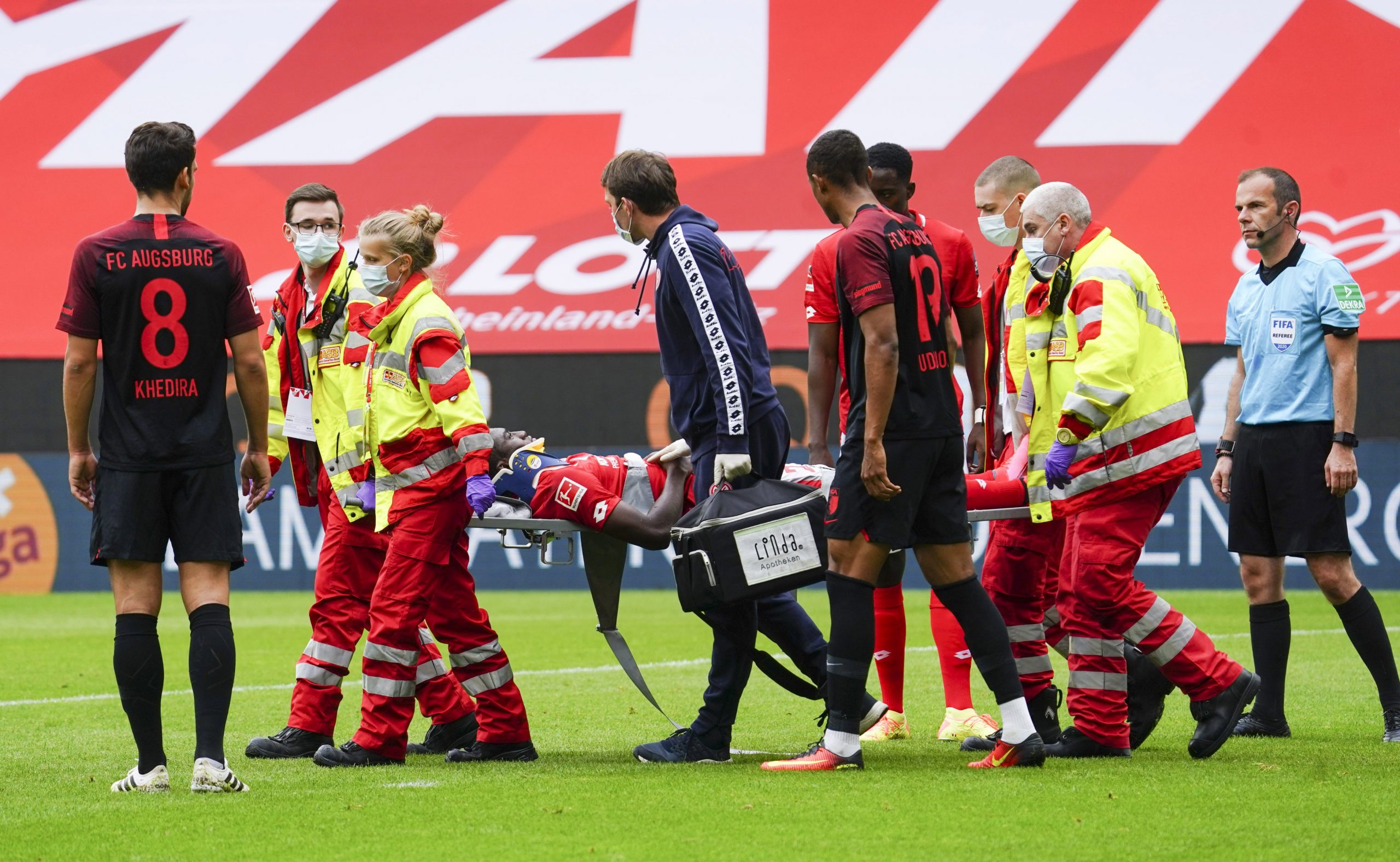 Mainz: Awoniyi Suffered  Concussion  Vs Augsburg, To Spend Night In Hospital