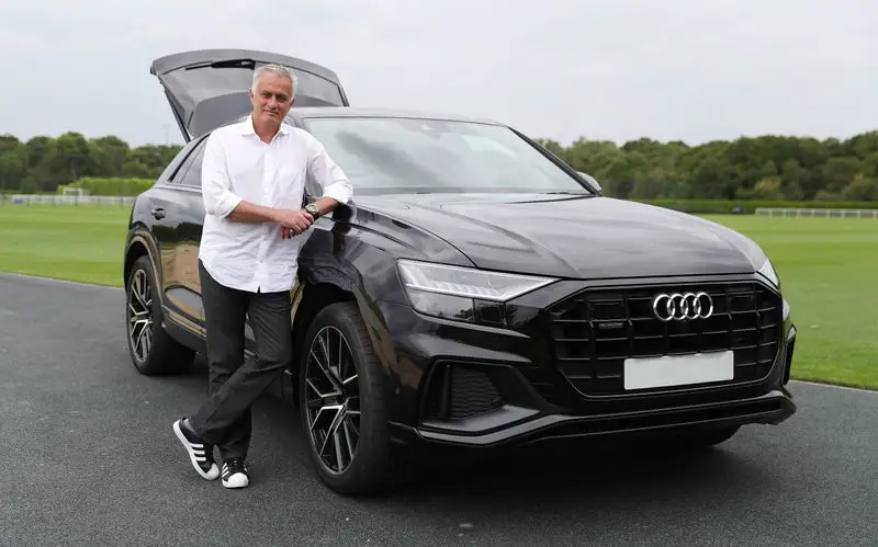 Mourinho Takes Delivery Of Posh SUV As Audi Brand Ambassador
