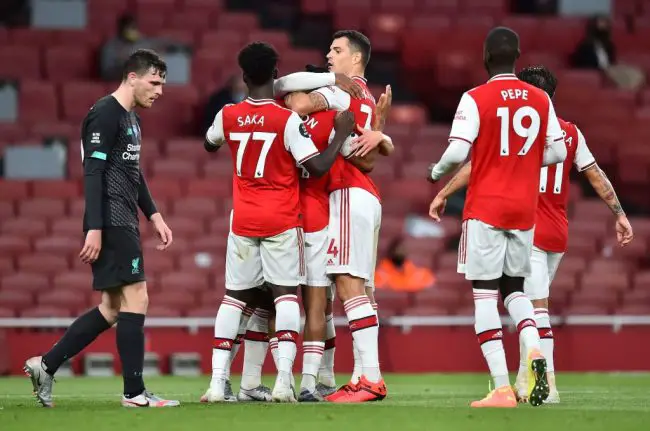 Premier League: Arsenal Claim First League Win Vs Liverpool In Five Years