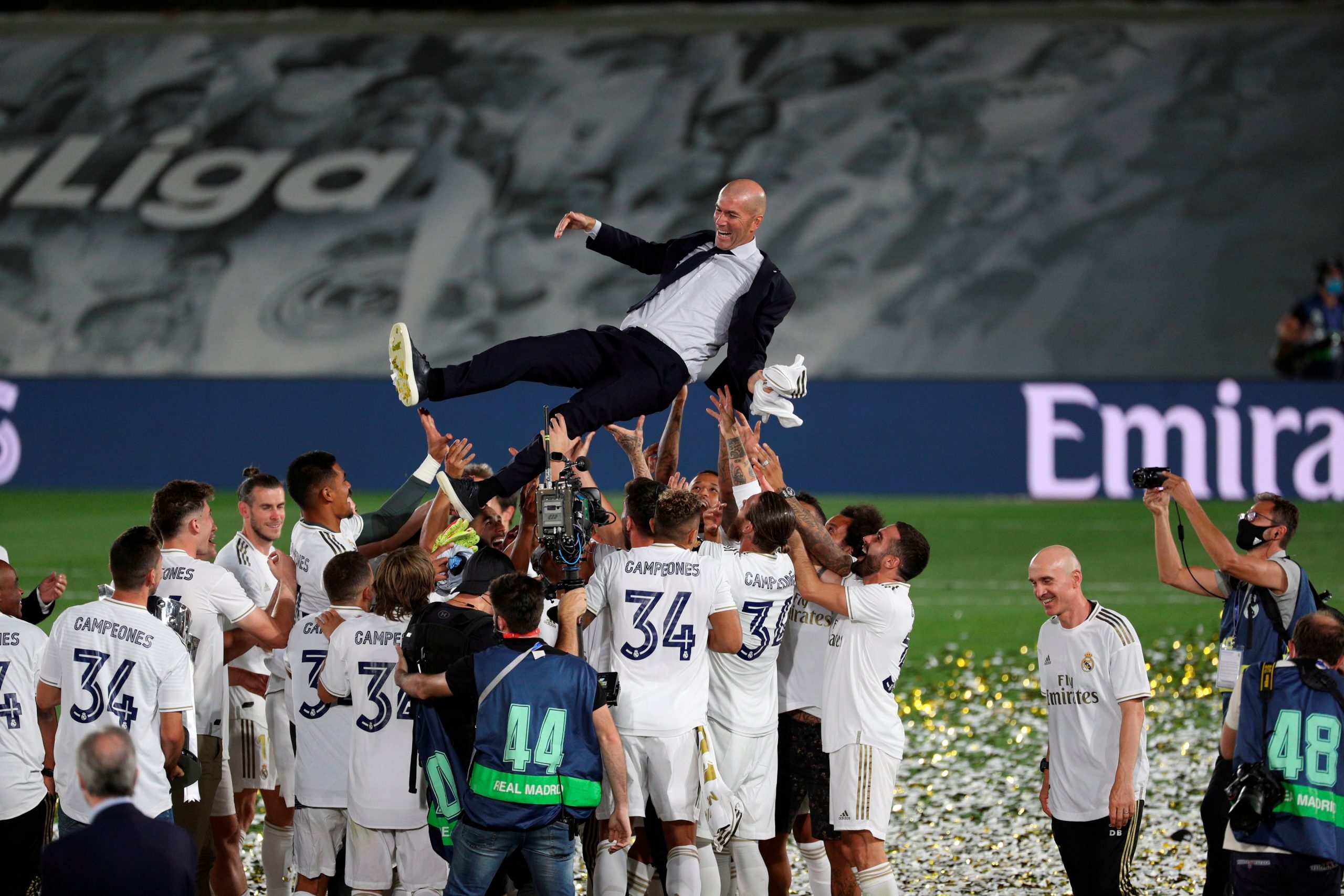 Ex-Eagles Star Adepoju Celebrates Real Madrid’s LaLiga Win 