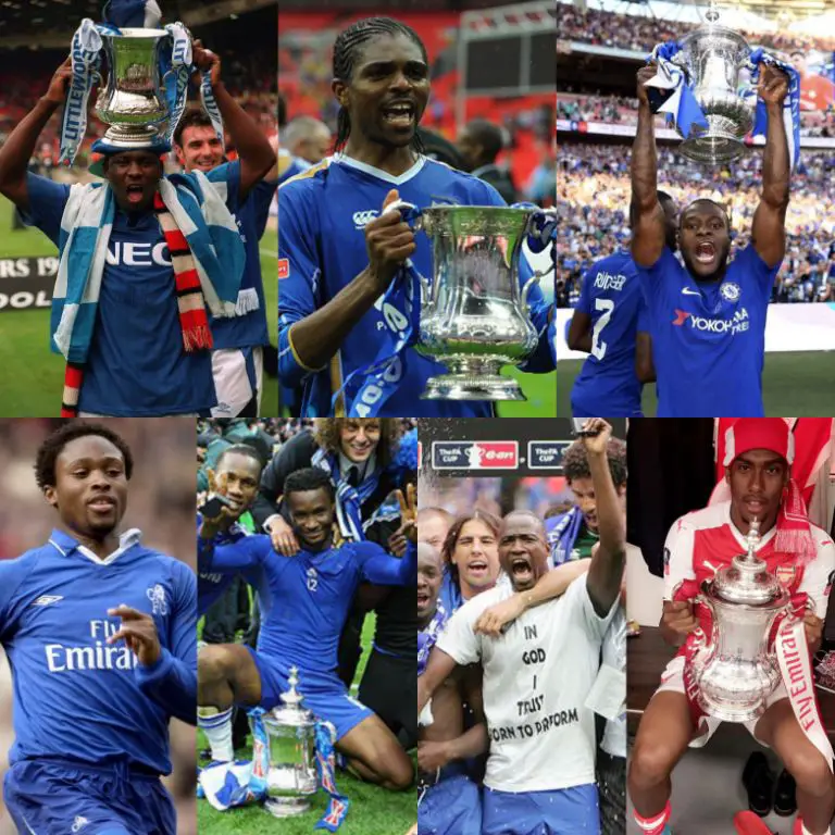 7 Nigerian Players Who Have Won English FA Cup Title