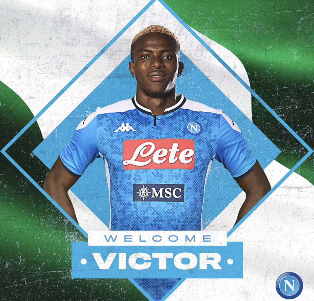 ‘Cant Wait To Put On This Iconic Jersey’- Osimhen Thrilled To Join Napoli