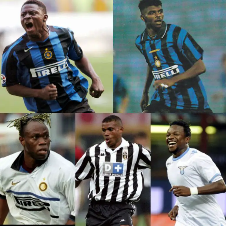 Top 5 Nigerian Footballers In Serie A History