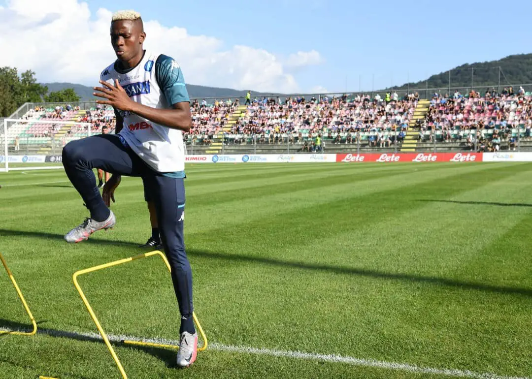 Laurentiis Calls For Napoli Fans To Support Osimhen