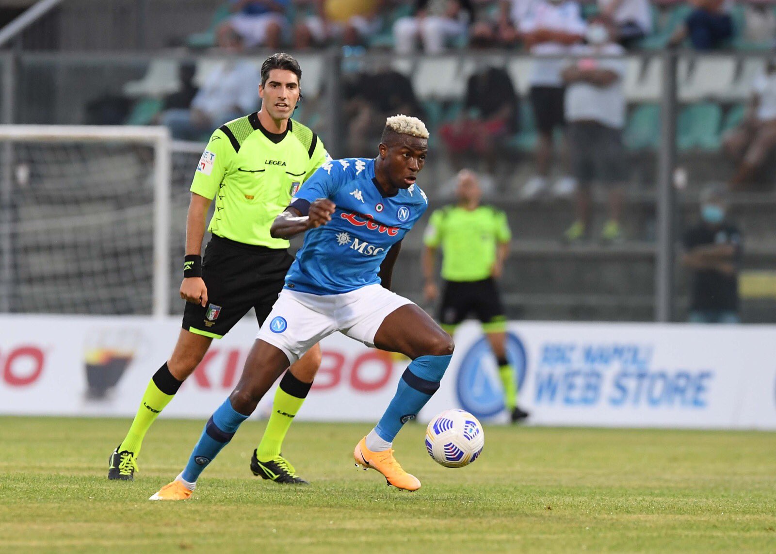 Pre-season: Osimhen Bags Hat-trick, Assist As Napoli Humilate Opponent 11-0