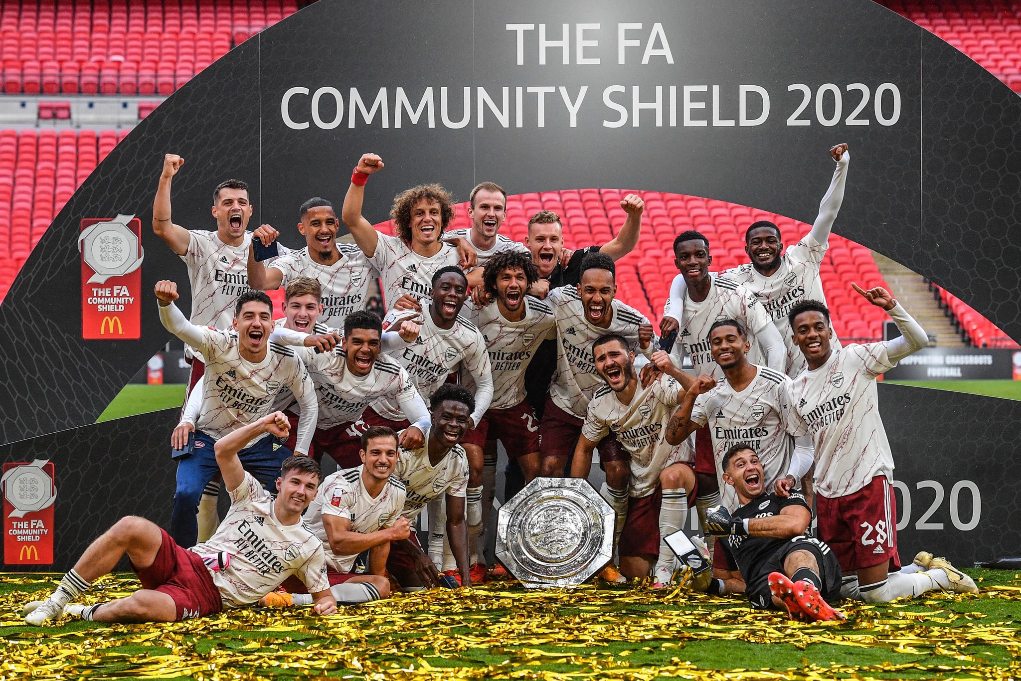 Update:  Arsenal Beat Liverpool On Penalties, Clinch 16th Community Shield Title