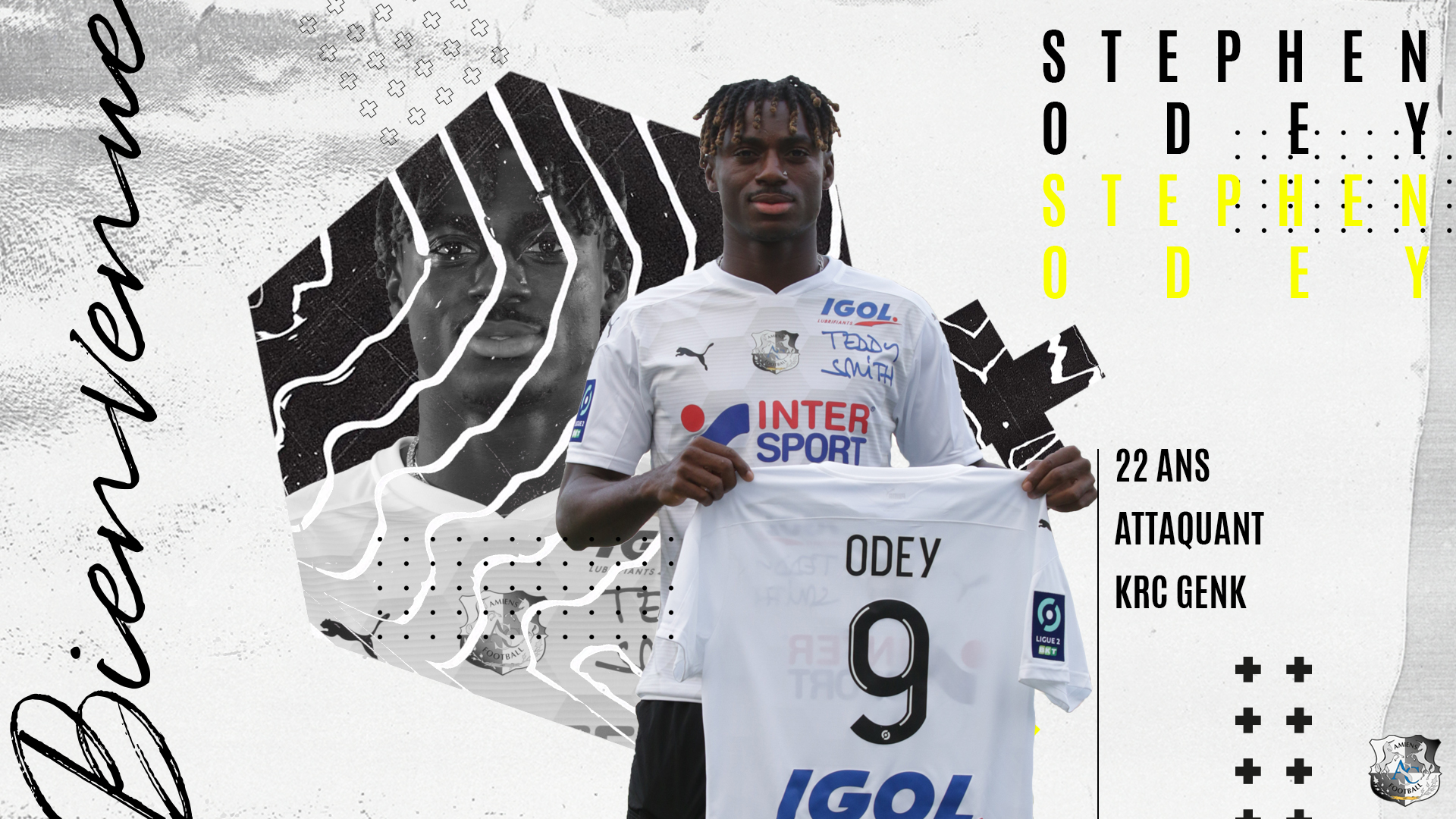 OFFICIAL: Odey Joins French Ligue 2 Club Amiens SC On Loan