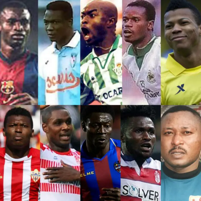 Top 10 Nigerian Performers In Laliga History