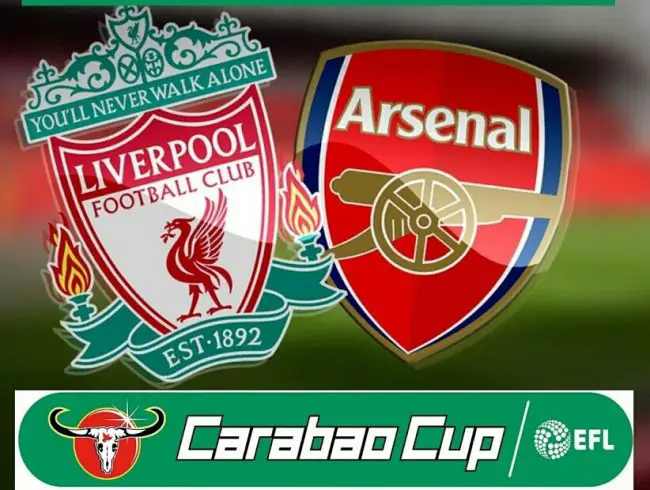 Liverpool, Arsenal Battle Again For Carabao Cup Quarter-finals Ticket