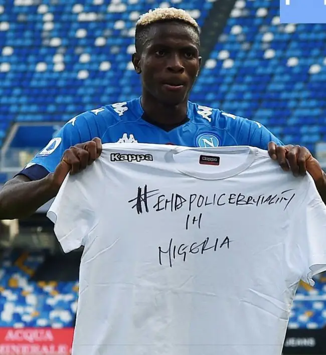 Osimhen Scores First Serie A Goal In Napoli Big Win Vs Atalanta