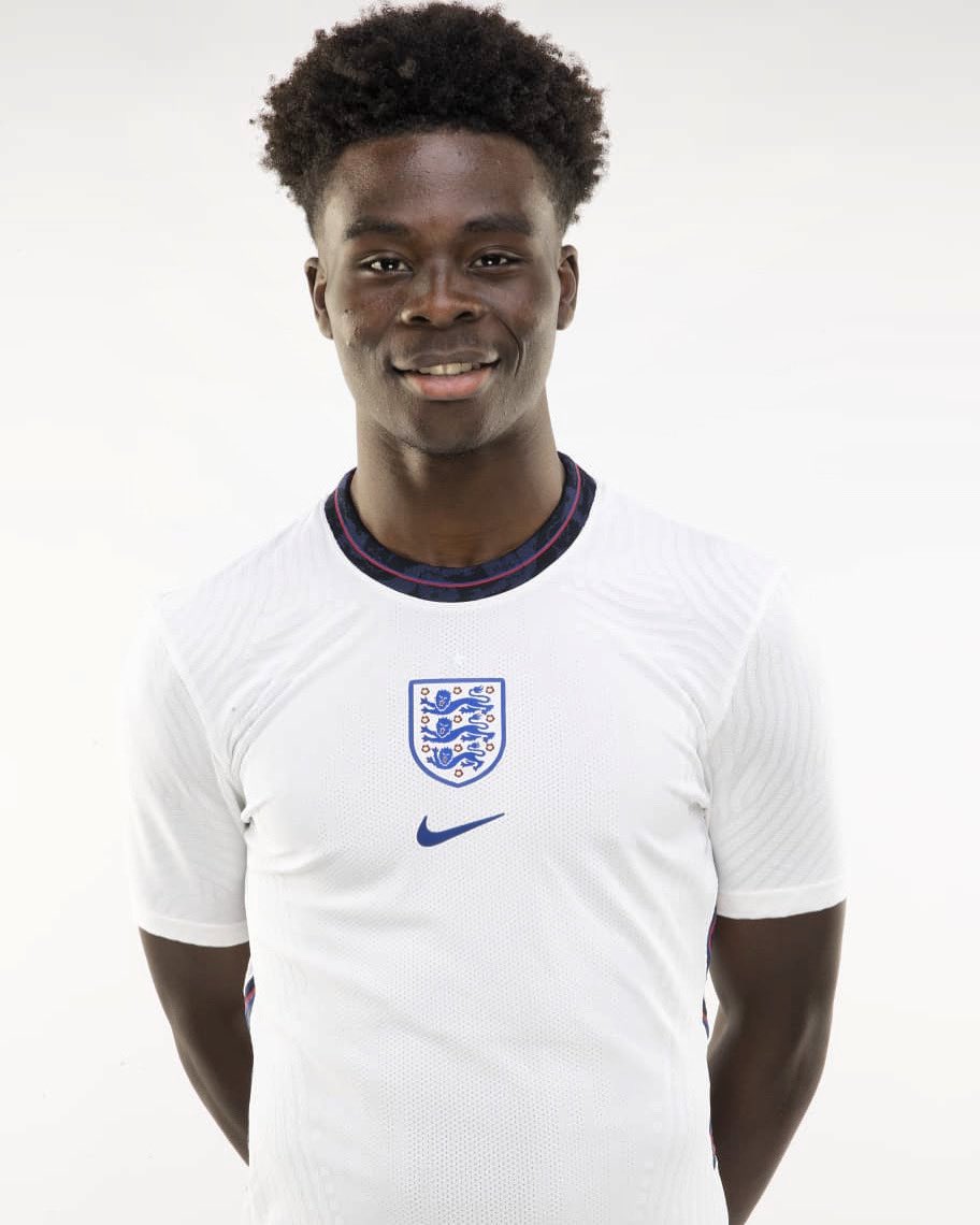 Saka Excited With First England Senior Team Call-Up