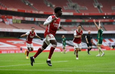 Keown Hails Saka After Benfica Win