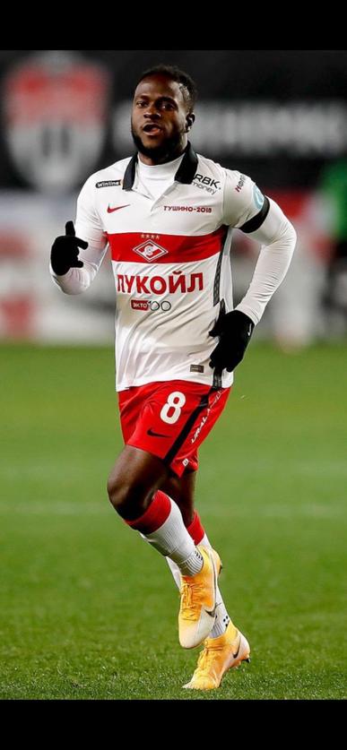 Moses Delighted To Make Winning Debut With Spartak Moscow 