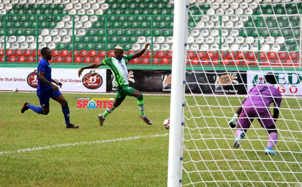Osimhen Suffers Shoulder Injury In Super Eagles Draw Vs Sierra Leone 