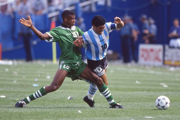 Oliseh: Marking Maradona At USA ’94 World Cup Was Tough