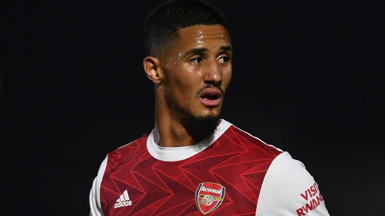 Arsenal’s Saliba Closing In On Loan Move To Nice