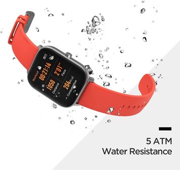 带心率监测器的 Amazfit GTS 健身智能手表