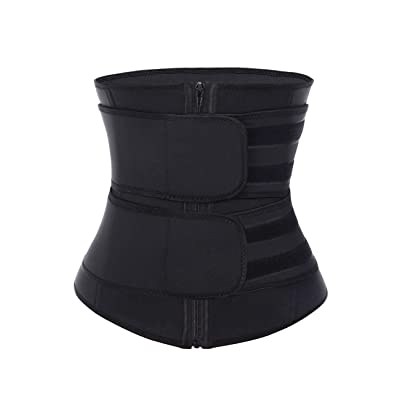 HOPLYNN Neoprene Sweat Waist Trainer Corset Trimmer Belt for Women Weight Loss